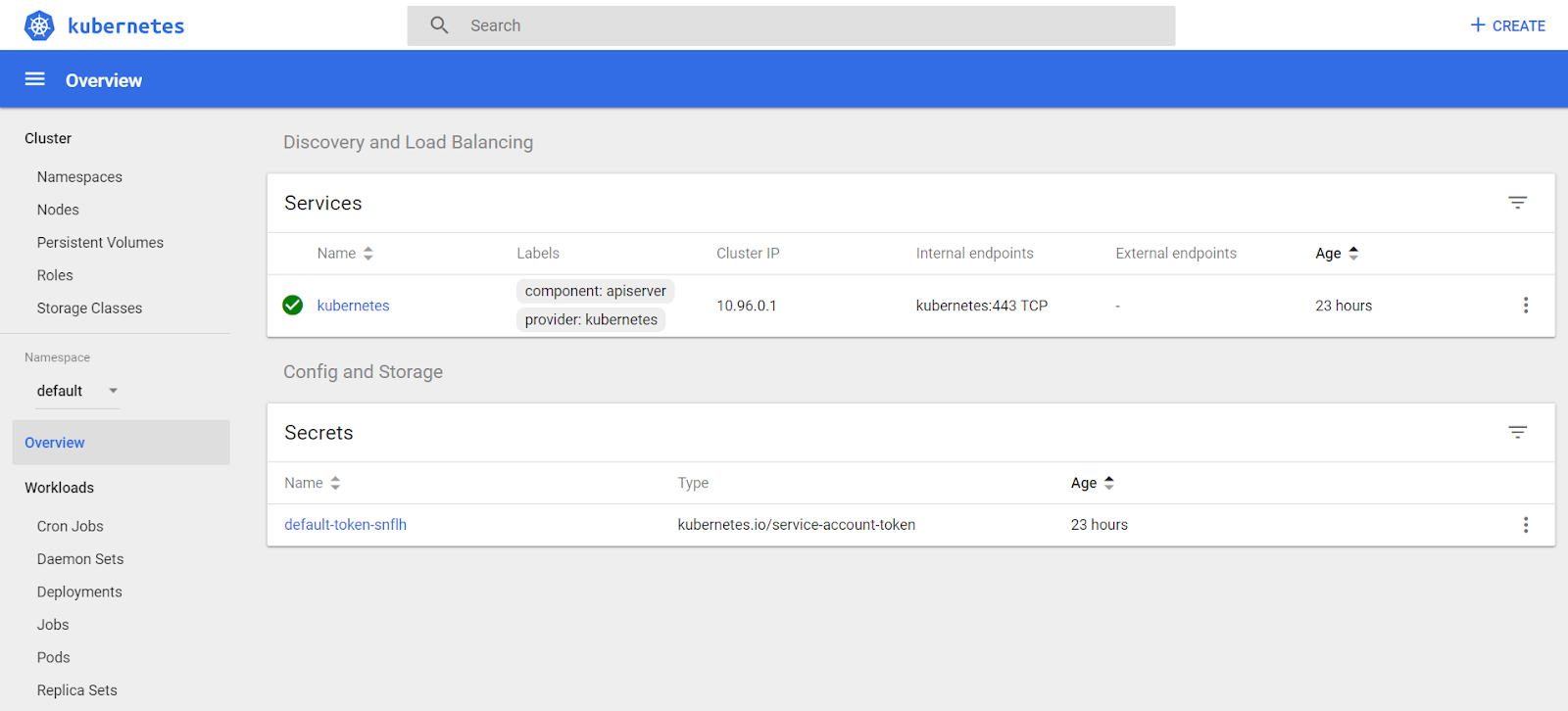 MiniKubeDashboard